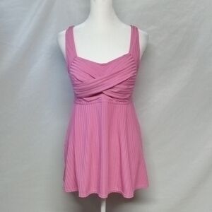 Summer Mae Maternity  Pink Tankini Sleeveless Top
